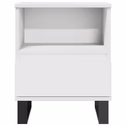 VidaXL 830636 Table de nuit et table de chevet Blanc - Vue supplémentaire 4