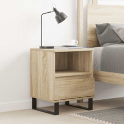 VidaXL 830642 Table de nuit et table de chevet Chêne