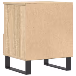 VidaXL 830643 Table de nuit et table de chevet Chêne - Vue supplémentaire 8