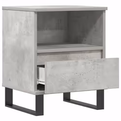 VidaXL 830644 Table de nuit et table de chevet Couleur du béton - Vue supplémentaire 5