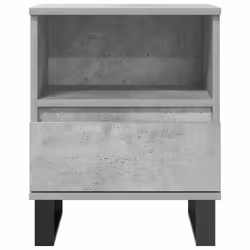 VidaXL 830645 Table de nuit et table de chevet Couleur du béton - Vue supplémentaire 5