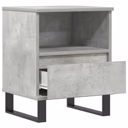 VidaXL 830645 Table de nuit et table de chevet Couleur du béton - Vue supplémentaire 6