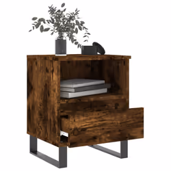 VidaXL 830646 Table de nuit et table de chevet Chêne - Vue supplémentaire 4