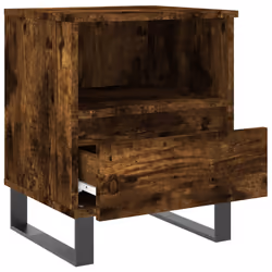 VidaXL 830646 Table de nuit et table de chevet Chêne - Vue supplémentaire 6