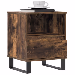 VidaXL 830647 Table de nuit et table de chevet Chêne - Vue supplémentaire 4