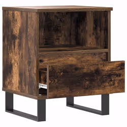 VidaXL 830647 Table de nuit et table de chevet Chêne - Vue supplémentaire 6