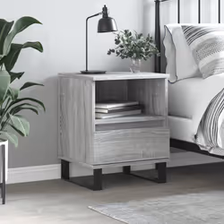 VidaXL 830648 Table de nuit et table de chevet Chêne