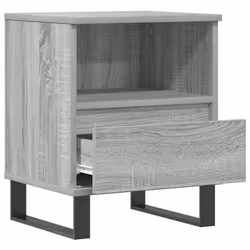 VidaXL 830648 Table de nuit et table de chevet Chêne - Vue supplémentaire 5
