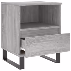 VidaXL 830648 Table de nuit et table de chevet Chêne - Vue supplémentaire 6