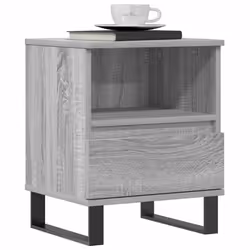 VidaXL 830649 Table de nuit et table de chevet Chêne - Vue supplémentaire 4