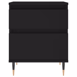 VidaXL 830654 Table de nuit et table de chevet Noir - Vue supplémentaire 5
