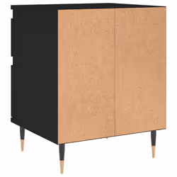 VidaXL 830654 Table de nuit et table de chevet Noir - Vue supplémentaire 8