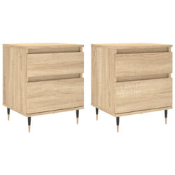 VidaXL 830659 Table de nuit et table de chevet Chêne