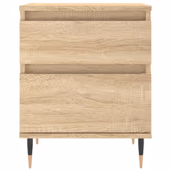VidaXL 830659 Table de nuit et table de chevet Chêne - Vue supplémentaire 6