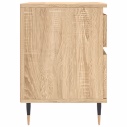 VidaXL 830659 Table de nuit et table de chevet Chêne - Vue supplémentaire 8
