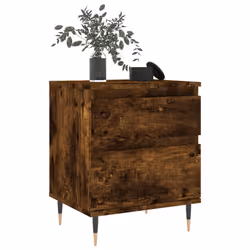 VidaXL 830662 Table de nuit et table de chevet Chêne - Vue supplémentaire 4