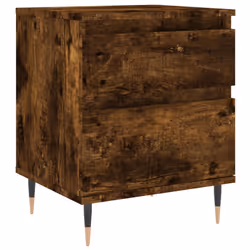 VidaXL 830663 Table de nuit et table de chevet Chêne - Vue supplémentaire 5