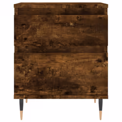 VidaXL 830663 Table de nuit et table de chevet Chêne - Vue supplémentaire 6