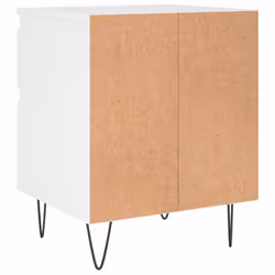 VidaXL 830668 Table de nuit et table de chevet Blanc - Vue supplémentaire 7