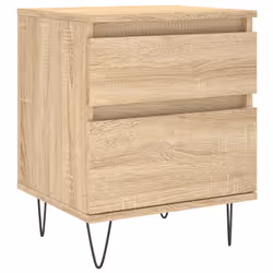 VidaXL 830674, Chêne, Métal, Bois, 400 mm, 350 mm, 500 mm, 1 pièce(s)