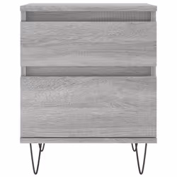 VidaXL 830681 Table de nuit et table de chevet Chêne - Vue supplémentaire 6