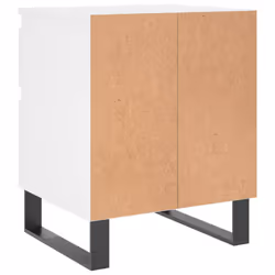 VidaXL 830684 Table de nuit et table de chevet Blanc - Vue supplémentaire 8