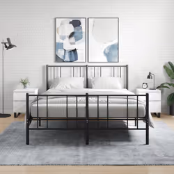 VidaXL 830685 Table de nuit et table de chevet Blanc