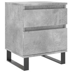 VidaXL 830692 Table de nuit et table de chevet Couleur du béton