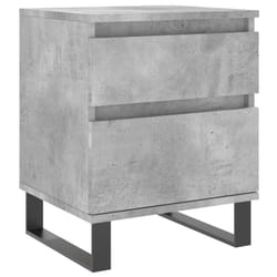 VidaXL 830693 Table de nuit et table de chevet Couleur du béton