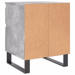 VidaXL 830693 Table de nuit et table de chevet Couleur du béton - Vue supplémentaire 8