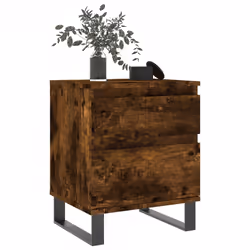 VidaXL 830694 Table de nuit et table de chevet Chêne - Vue supplémentaire 4