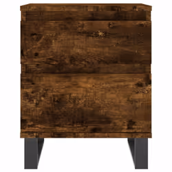 VidaXL 830694 Table de nuit et table de chevet Chêne - Vue supplémentaire 5