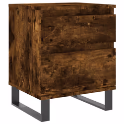 VidaXL 830695 Table de nuit et table de chevet Chêne - Vue supplémentaire 5