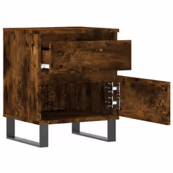 VidaXL 830695 Table de nuit et table de chevet Chêne - Vue supplémentaire 7
