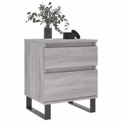 VidaXL 830696 Table de nuit et table de chevet Chêne - Vue supplémentaire 4