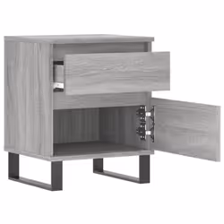 VidaXL 830696 Table de nuit et table de chevet Chêne - Vue supplémentaire 6