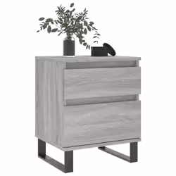 VidaXL 830697 Table de nuit et table de chevet Chêne - Vue supplémentaire 4