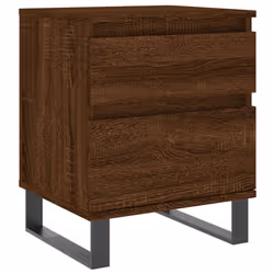 VidaXL 830699 Table de nuit et table de chevet Chêne - Vue supplémentaire 5