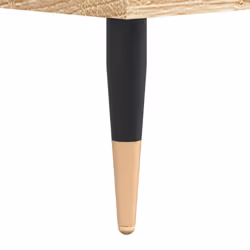VidaXL 830707 Table de nuit et table de chevet Chêne - Vue supplémentaire 7