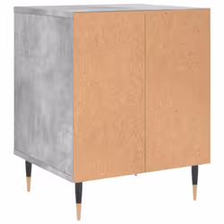 VidaXL 830709 Table de nuit et table de chevet Couleur du béton - Vue supplémentaire 7