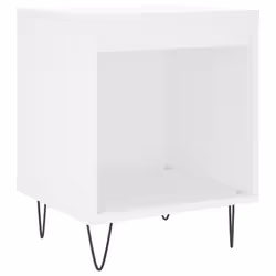 VidaXL 830716, Blanc, Métal, Bois, 400 mm, 350 mm, 500 mm, 1 pièce(s)