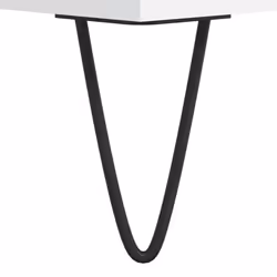 VidaXL 830716 Table de nuit et table de chevet Blanc - Vue supplémentaire 7
