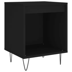 VidaXL 830719 Table de nuit et table de chevet Noir