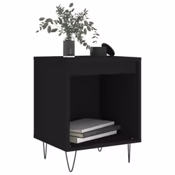 VidaXL 830719 Table de nuit et table de chevet Noir