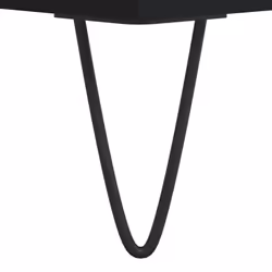 VidaXL 830719 Table de nuit et table de chevet Noir - Vue supplémentaire 7