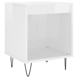 VidaXL 830720 Table de nuit et table de chevet Blanc