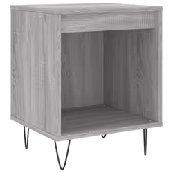 VidaXL 830729 Table de nuit et table de chevet Chêne - Vue supplémentaire 4
