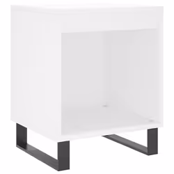 VidaXL 830732, Blanc, Métal, Bois, 400 mm, 350 mm, 500 mm, 1 pièce(s)