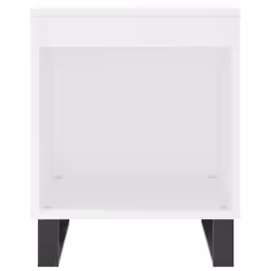 VidaXL 830732 Table de nuit et table de chevet Blanc - Vue supplémentaire 4
