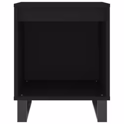 VidaXL 830735 Table de nuit et table de chevet Noir - Vue supplémentaire 5